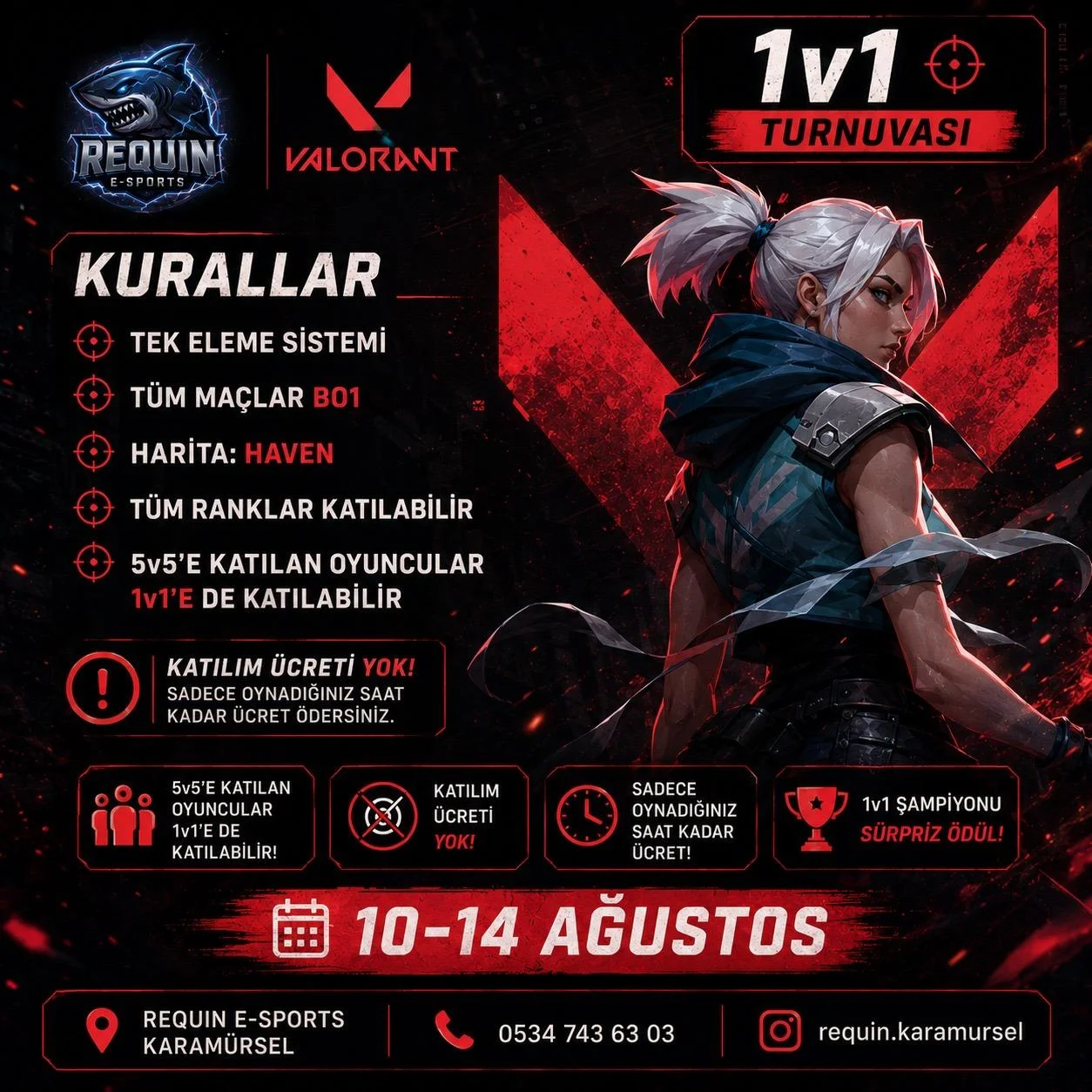 Valorant 1v1 Düello Turnuvası